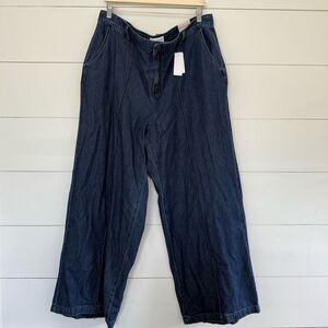 Lane Bryant Women’s 18 Blue Denim Wide Leg Jeans New